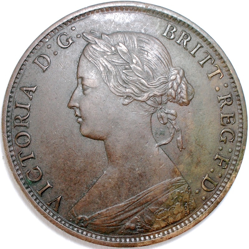 1861-New-Brunswick-1-Cent---Double-B